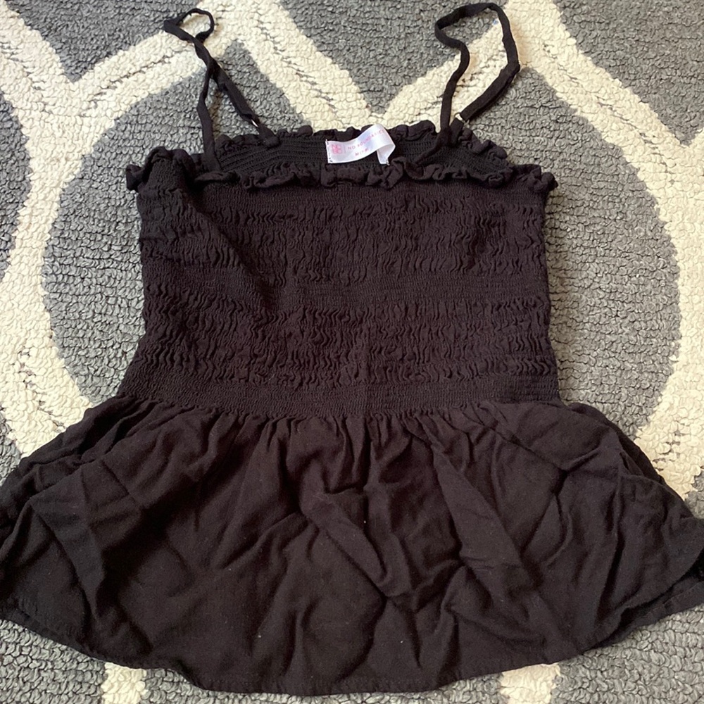 No boundaries black tank top